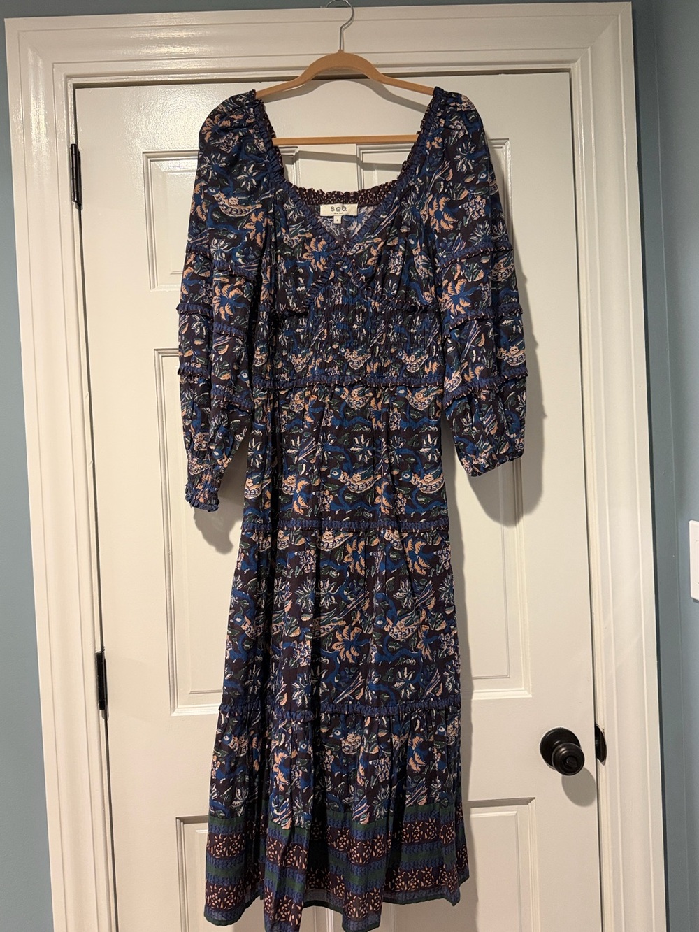 Sea New York | Noah Smocked Dress | Size 4